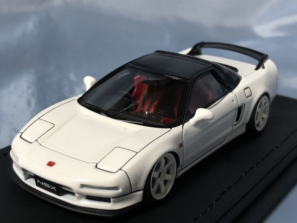 イグニッションモデル(IG)製 ホンダ NSX (NA1) 白 1/43 | bergosafety