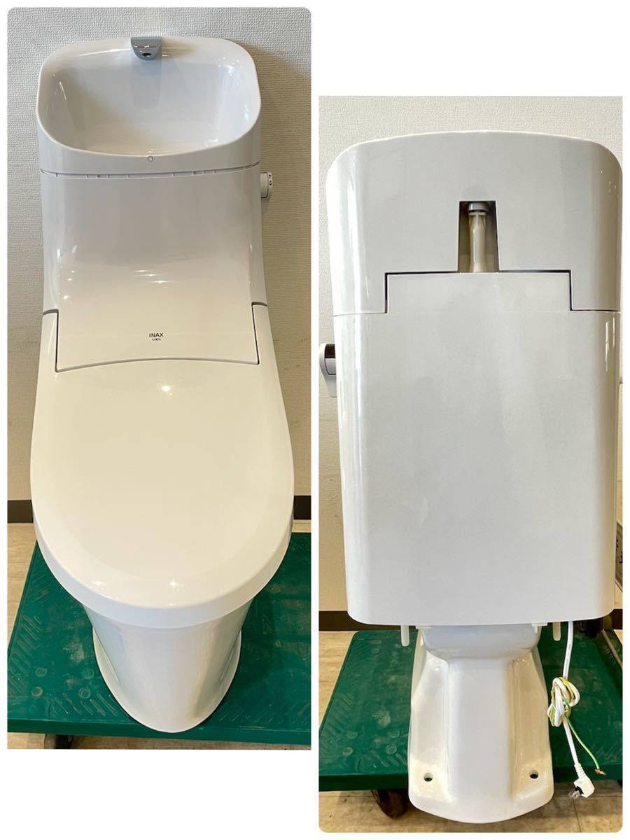 展示品 21年製 LIXIL INAX シャワートイレ一体型 ベーシア ピュアホワイト DT-BA281 BC-BA20S BW1 埼玉県白岡市直接引取限定 未使用品