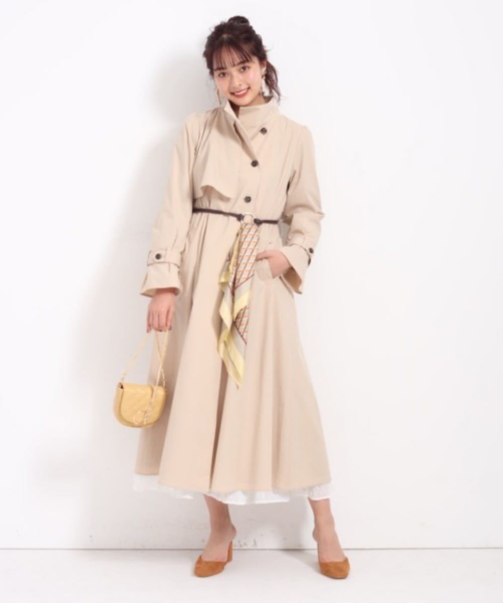 新品☆Rirandtureリランドチュール☆スタンドカラードレスコート