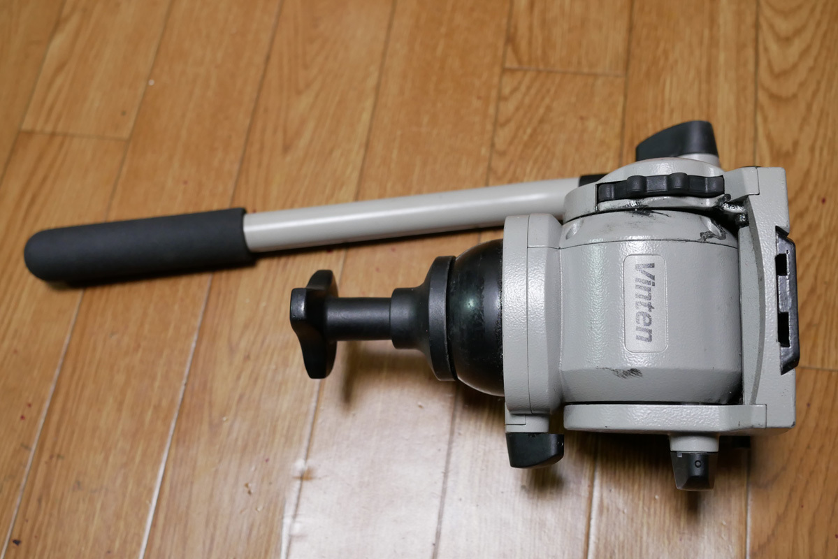 Vinten Vision6 ビデオ三脚ヘッド(ジャンク) Vinten Vision6 ビデオ三脚ヘッド(ジャンク)