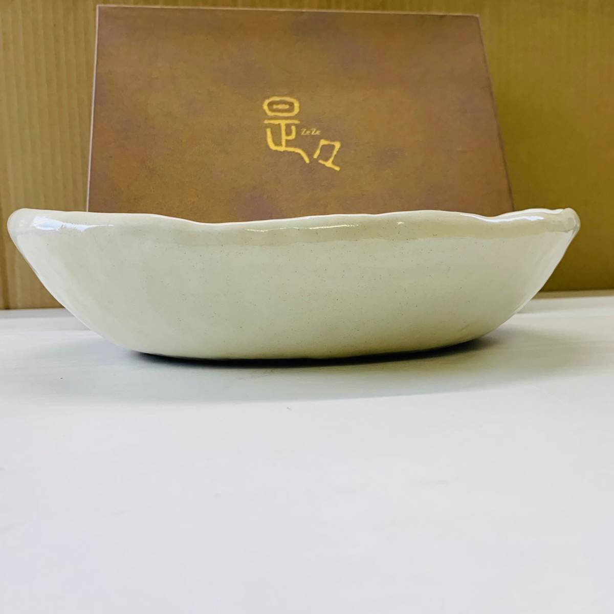 箱付 第一陶器 是々 粉引 盛鉢(大鉢)｜売買されたオークション情報 
