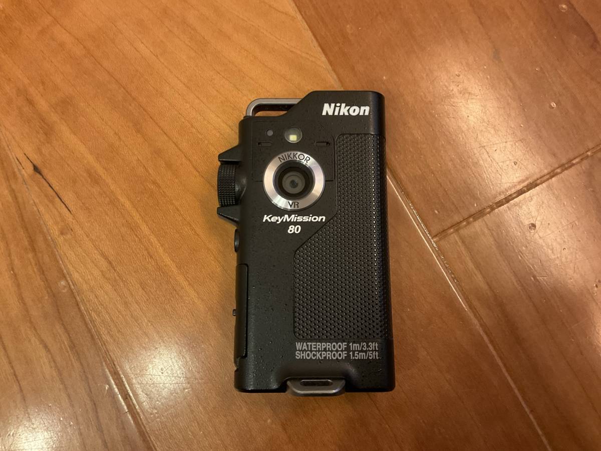 ニコン Nikon KeyMission 80 防水 ウェアラブルカメラ
