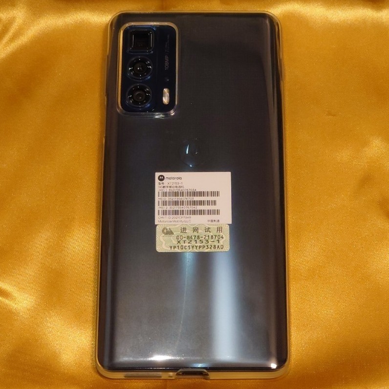 【美品】motorola edge S Pro (edge 20 Proの中国版) SIMフリー 8+128GB