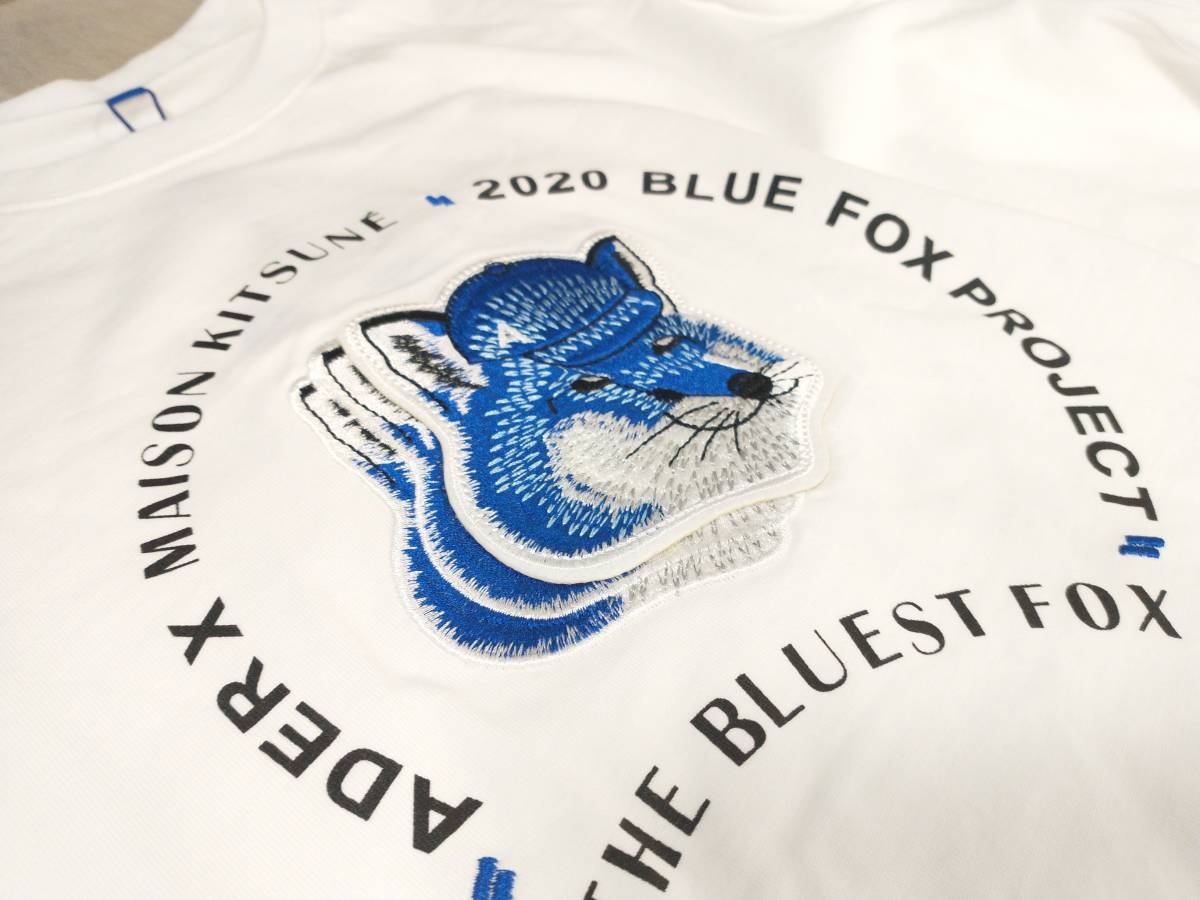 ADER X MAISON KITSUNE 2020 BLUE FOX PROJECT THE BLUE FOX 半袖T