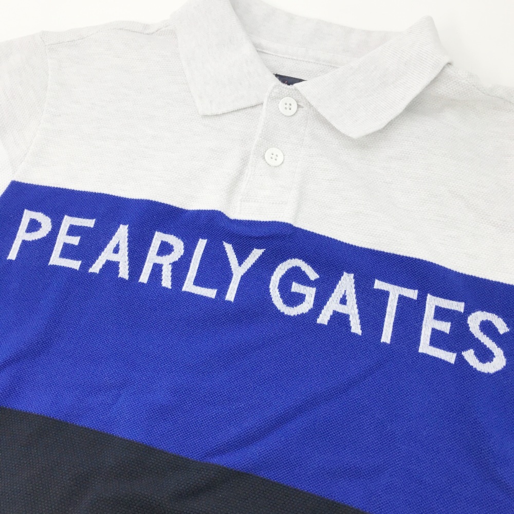 最終値下げ パーリーゲイツ GATES 【即決】PEARLY 半袖ポロシャツ 