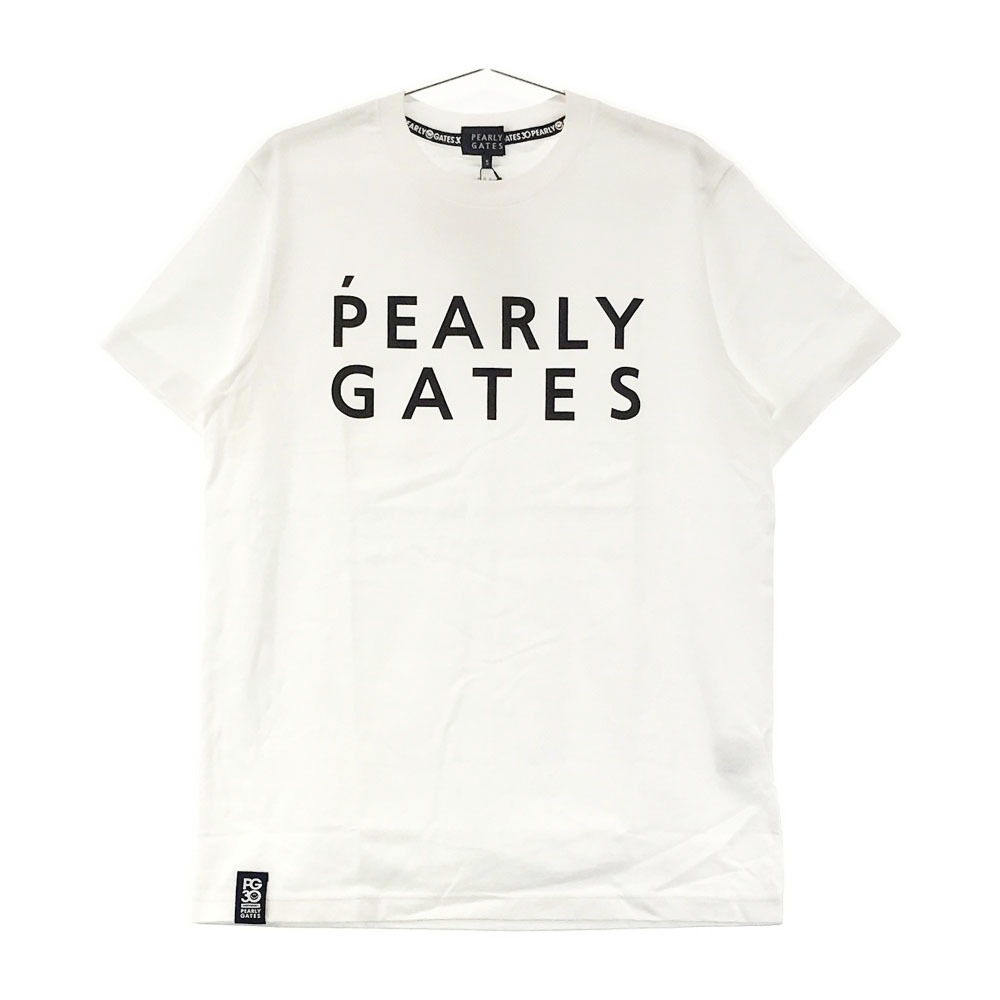 1円 PEARLY GATES パーリーゲイツ 30周年 半袖Tシャツ ホワイト系 5 