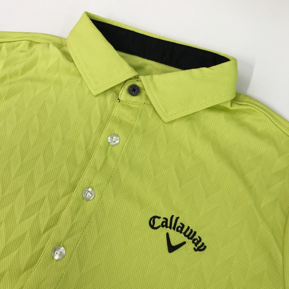 即決】CALLAWAY キャロウェイ 2021年モデル 半袖 ポロシャツ 総柄