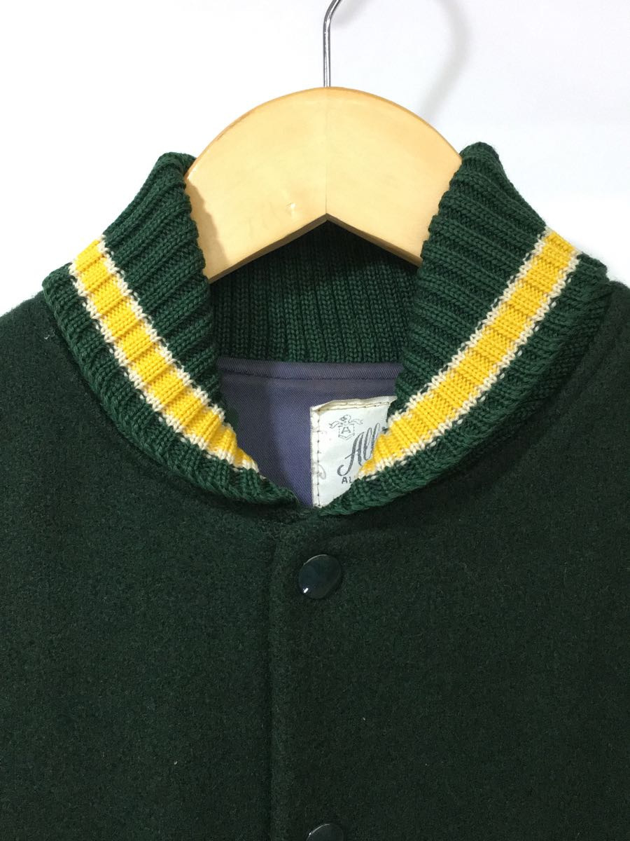 ALBION KNITTING MILLS◇VINTAGE/70s/AWARD JACKET/スタジャン/XL ALBION KNITTING MILLS◇VINTAGE/70s/AWARD JACKET/スタジャン/XL