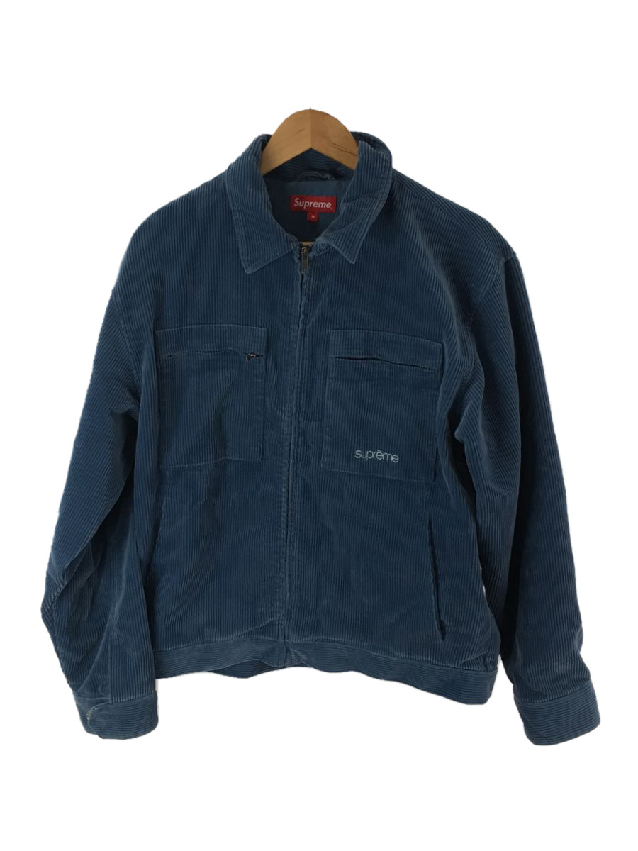 M 青 Supreme Corduroy Zip Jacket Blue 新品 | www.jarussi.com.br