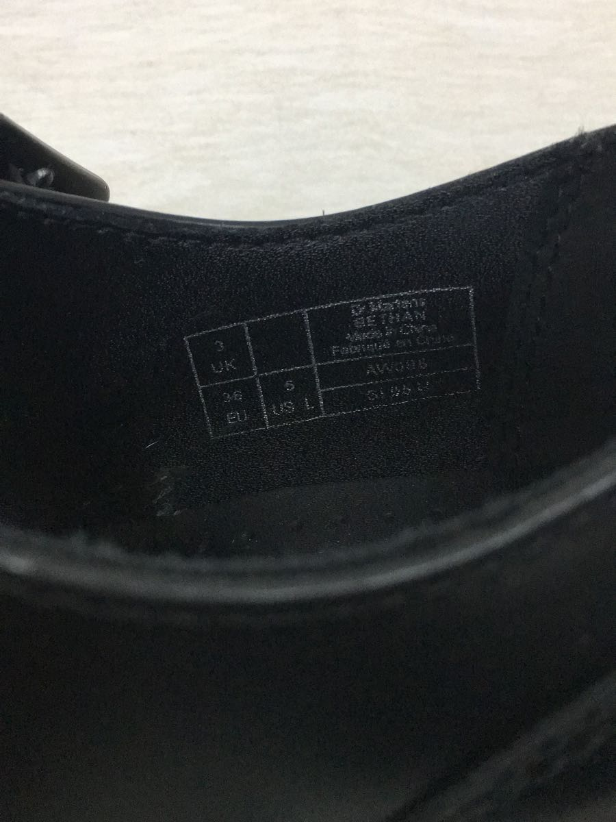 史上最も激安 Dr.Martens◆BETHAN/厚底シューズ/UK3/BLK/レザー 史上最も激安 Dr.Martens◆BETHAN/厚底シューズ/UK3/BLK/レザー