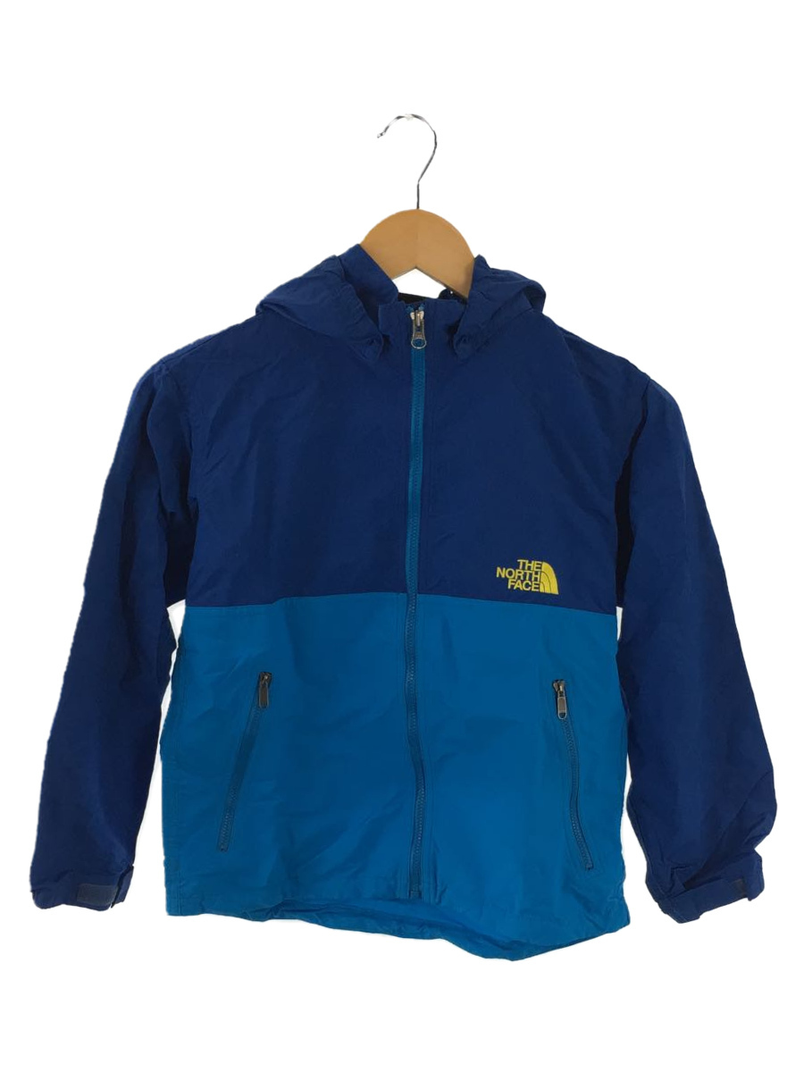 THE NORTH FACE キッズ コンパクトジャケット ブルゾン 140cm ナイロン BLU NPJ71604