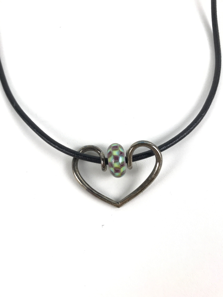 TROLLBEADS(トロールビーズ)/ネックレス/BLK/トップ有 www