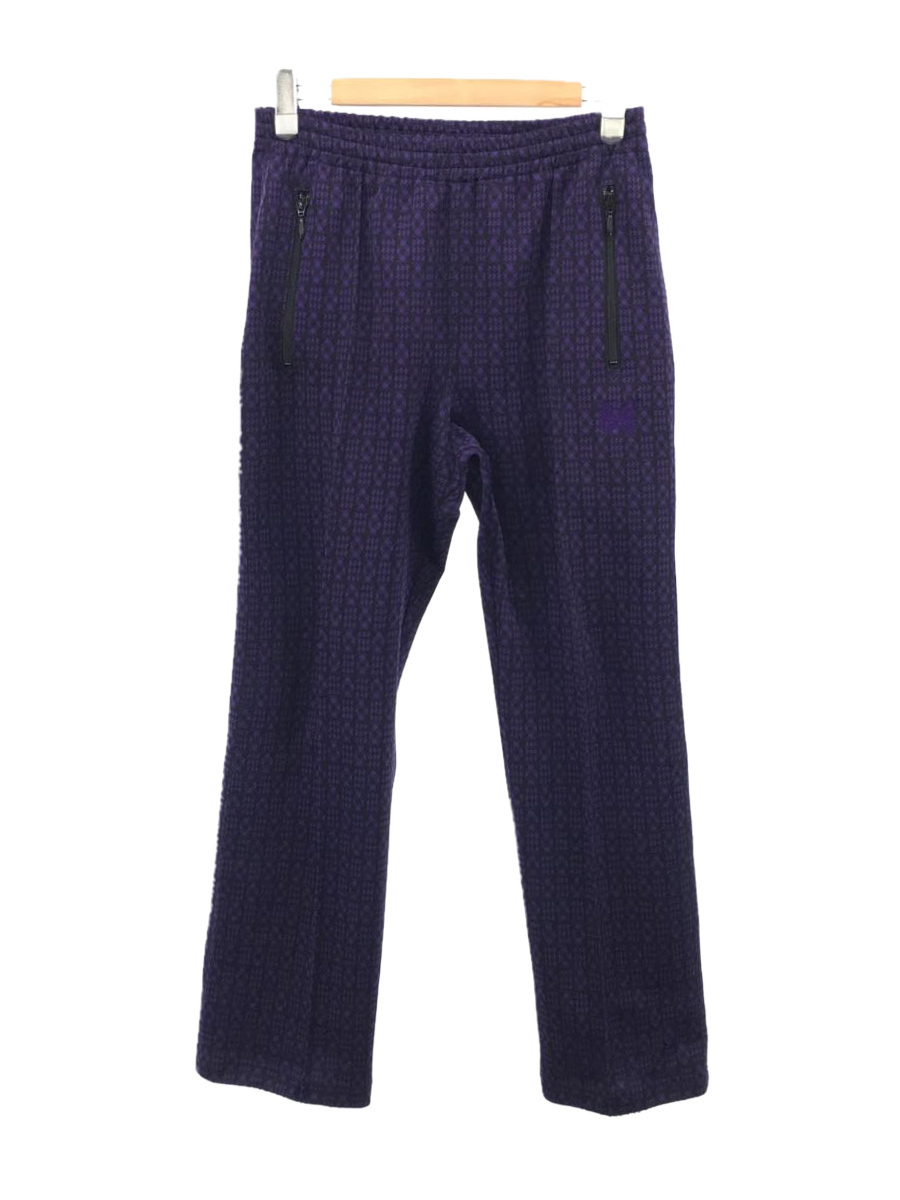 Needles◇21SS/TRACK PANT POLY JQ PATCHWORK/ボトム/S/パープル/IN198
