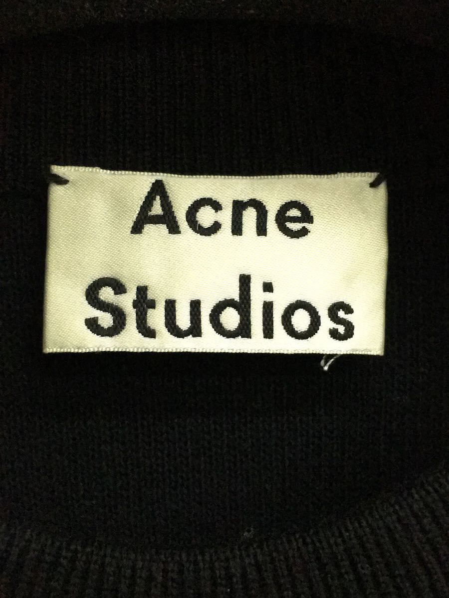 Acne Studios(Acne)◇セーター(厚手)/S/ウール/BLK/無地 gos.or.jp