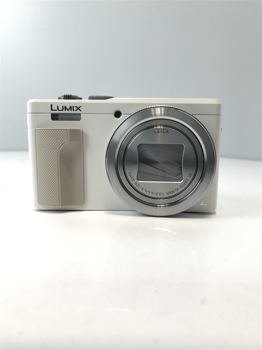 Panasonic 最新デザインの デジタルカメラ LUMIX 買い物 ホワイト DMC-TZ85-W