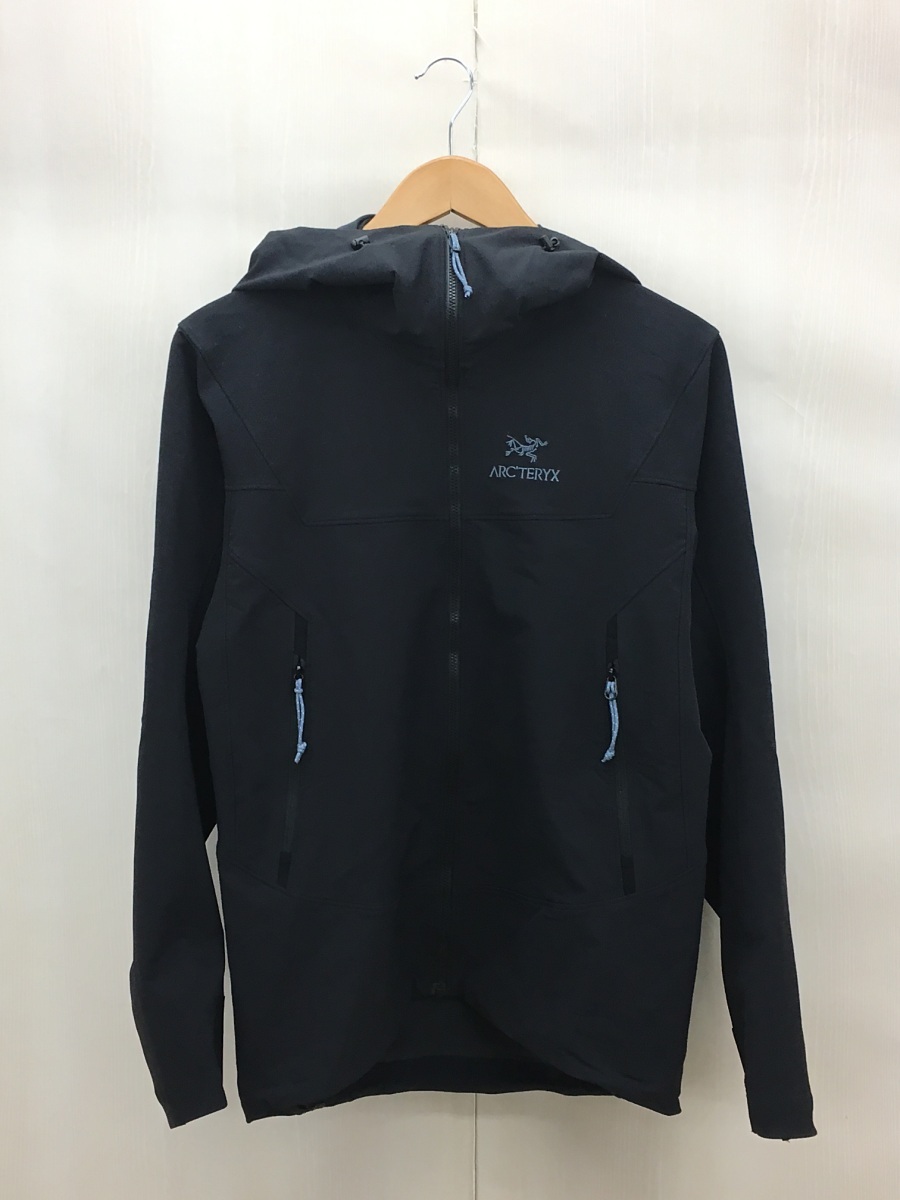 ARC'TERYX◇GAMMA LT HOODY/ナイロンジャケット/XS/ナイロン/BLK