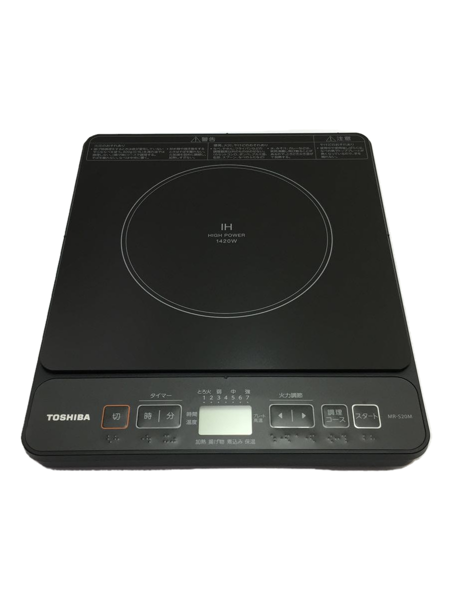 ギフト】 IH調理器 MR-Z30J(K) 【新品】TOSHIBA - 調理機器