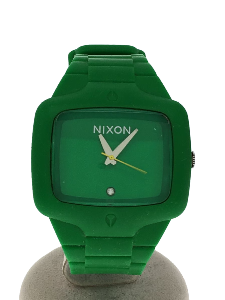 NIXON ニクソン クォーツ腕時計 アナログ グリーン 緑