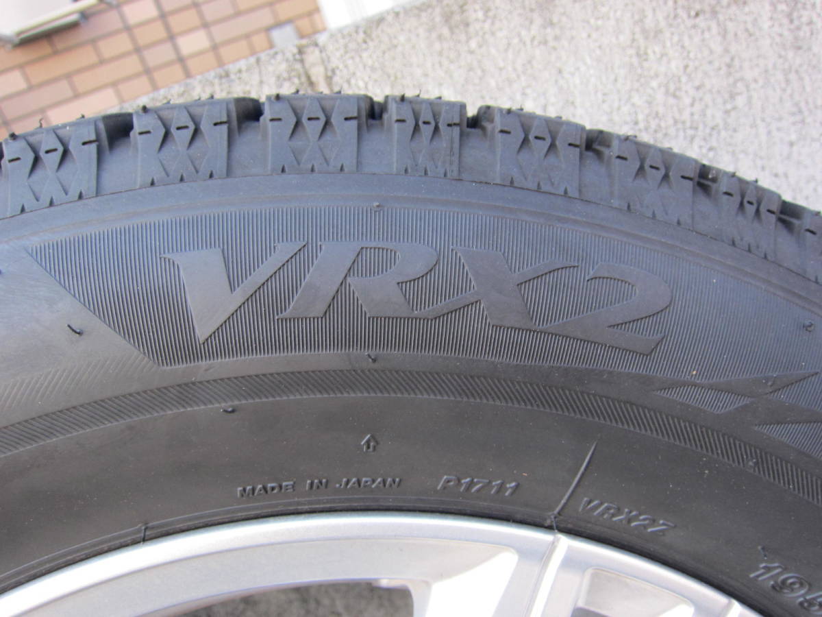 ネット販促品 ブリザックVRX2 5穴ホイル付 195/65R15 USED ブリヂストン ネット販促品 ブリザックVRX2 5穴ホイル付 195/65R15 USED ブリヂストン