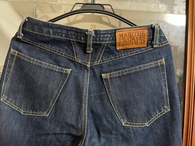 ◆　80's GIRBAUD JEANS／マリテフランソワジルボー　デニム　ネイビー　M USED　◆_画像4