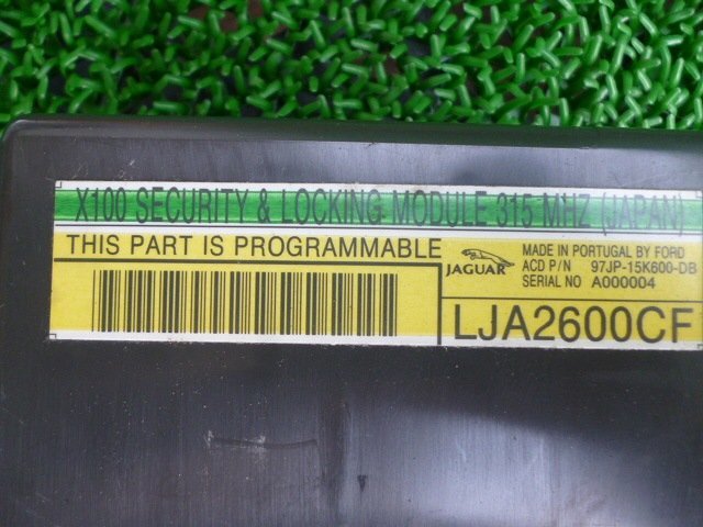 ★ ジャガー XK/XK8 クーペ X100 98年 JEDA セキュリティ＆ロッキング モジュール コンピューター (在庫No:A19399) (6259)_画像3