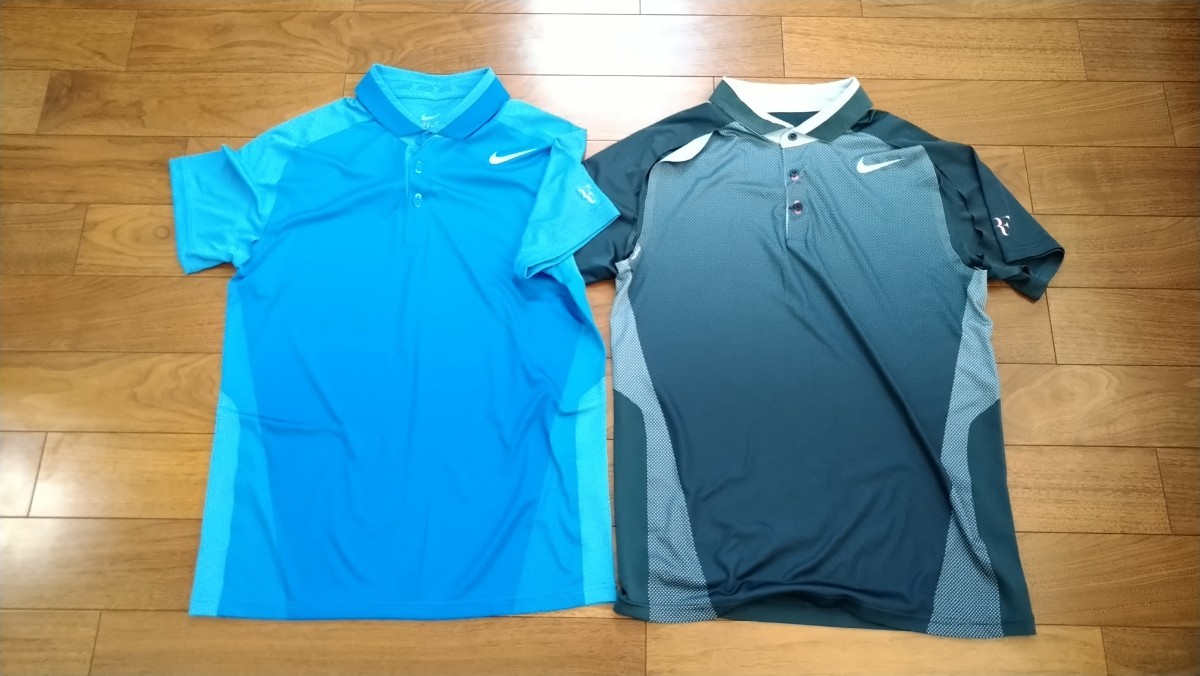 ジャンク品2枚組】フェデラーナイキ2013年全米オープンモデル ジャンク品2枚組】フェデラーナイキ2013年全米オープンモデル