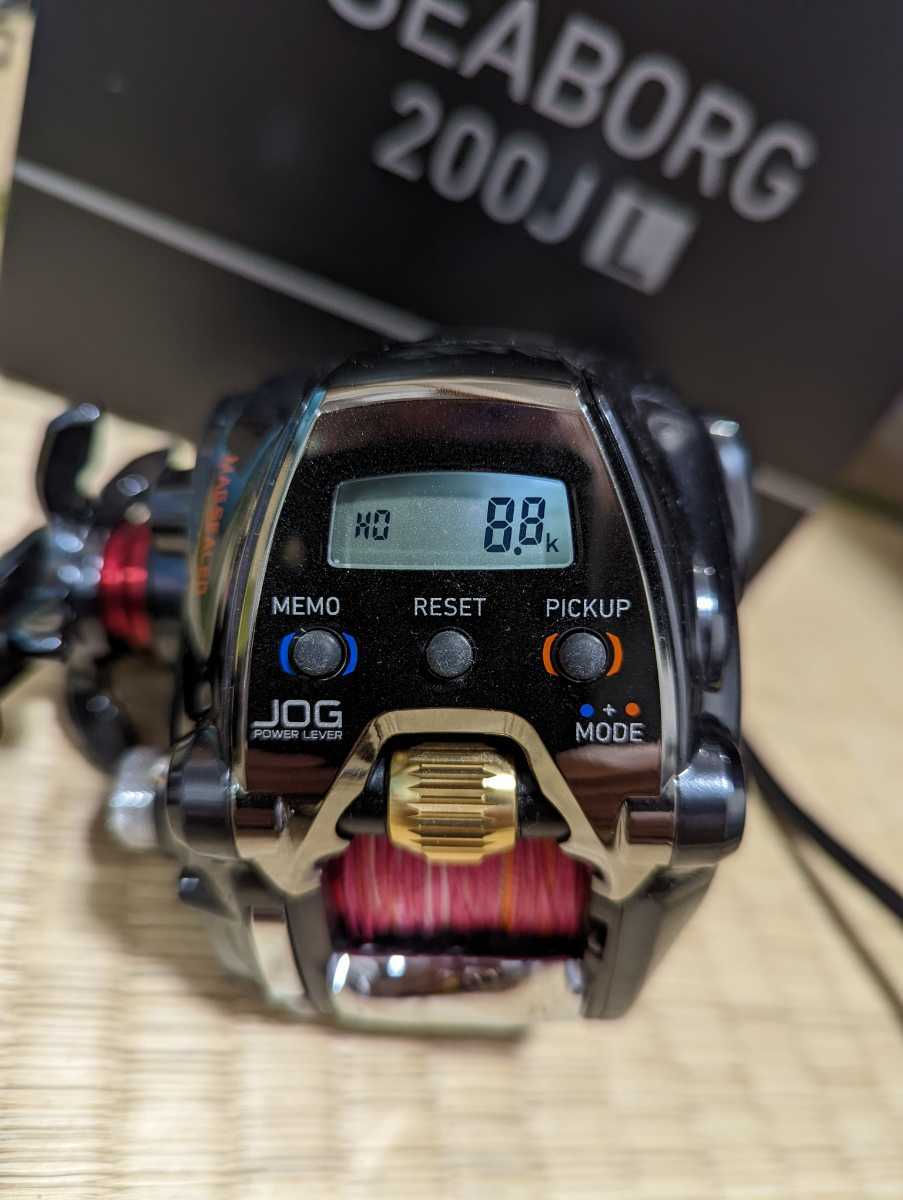 19 シーボーグ200J-L 訳アリ 距離8.8km 使用時間33時間 19 シーボーグ200J-L 訳アリ 距離8.8km 使用時間33時間