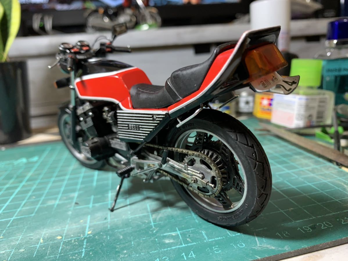 アオシマ製 完成品 ホンダ cbx400f 旧単車會 匠レーシング 素人 アオシマ製 完成品 ホンダ cbx400f 旧単車會 匠レーシング 素人