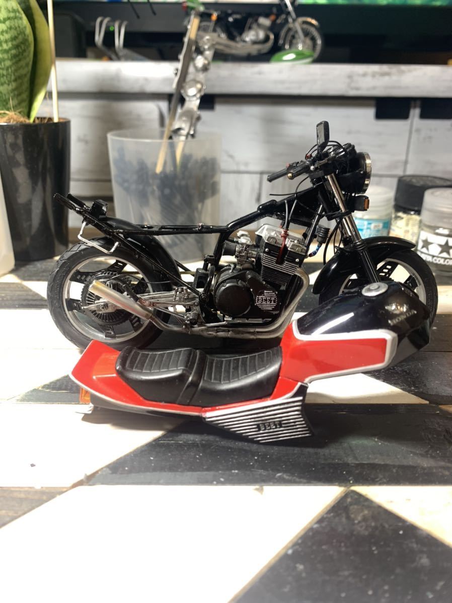 アオシマ製 完成品 ホンダ cbx400f 旧単車會 匠レーシング 素人 アオシマ製 完成品 ホンダ cbx400f 旧単車會 匠レーシング 素人