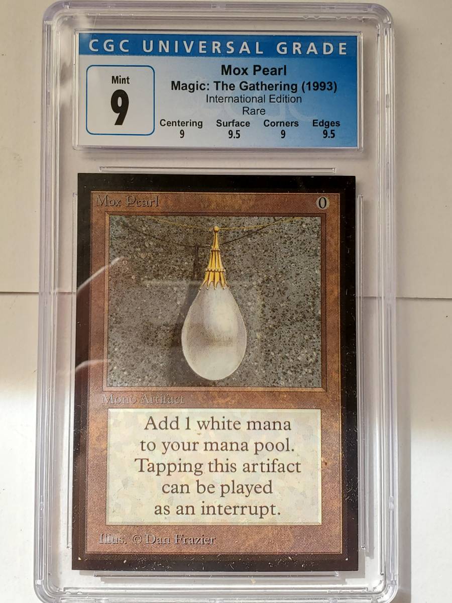 ○MTG○ IE Mox Pearl(英語 CGC 9 高得点) - アーティファクト ○MTG○ IE Mox Pearl(英語 CGC 9 高得点) - アーティファクト