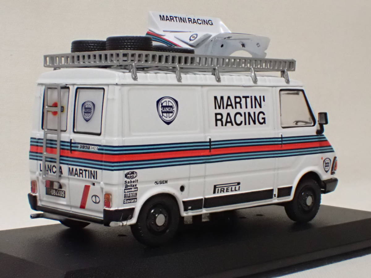 オンラインストアクリアランス レア！1/43 ランチア・ラリー　マルティーニ・レーシング・チーム　Lancia 037 FIAT 242 Martini Racing Team