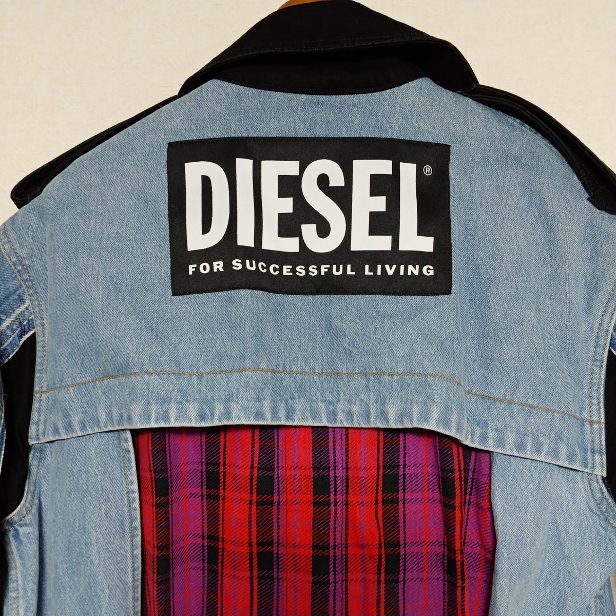 DIESEL ディーゼル デザイナーズコート デニム ロングジャケット