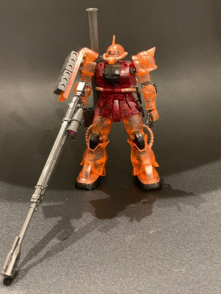HG 1/144 シャア専用ザクⅡ オリジン クリアカラー ガンダム ガンプラ