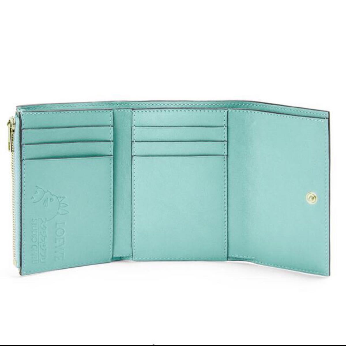 LOEWEロエベ 千と千尋の神隠し ススワタリ バーティカル ウォレット