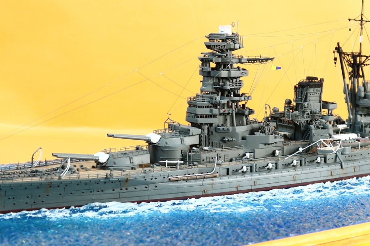 【メーカー包装済】 1/700 日本海軍戦艦 長門 太平洋戦争開戦時 完成品 船・ボート