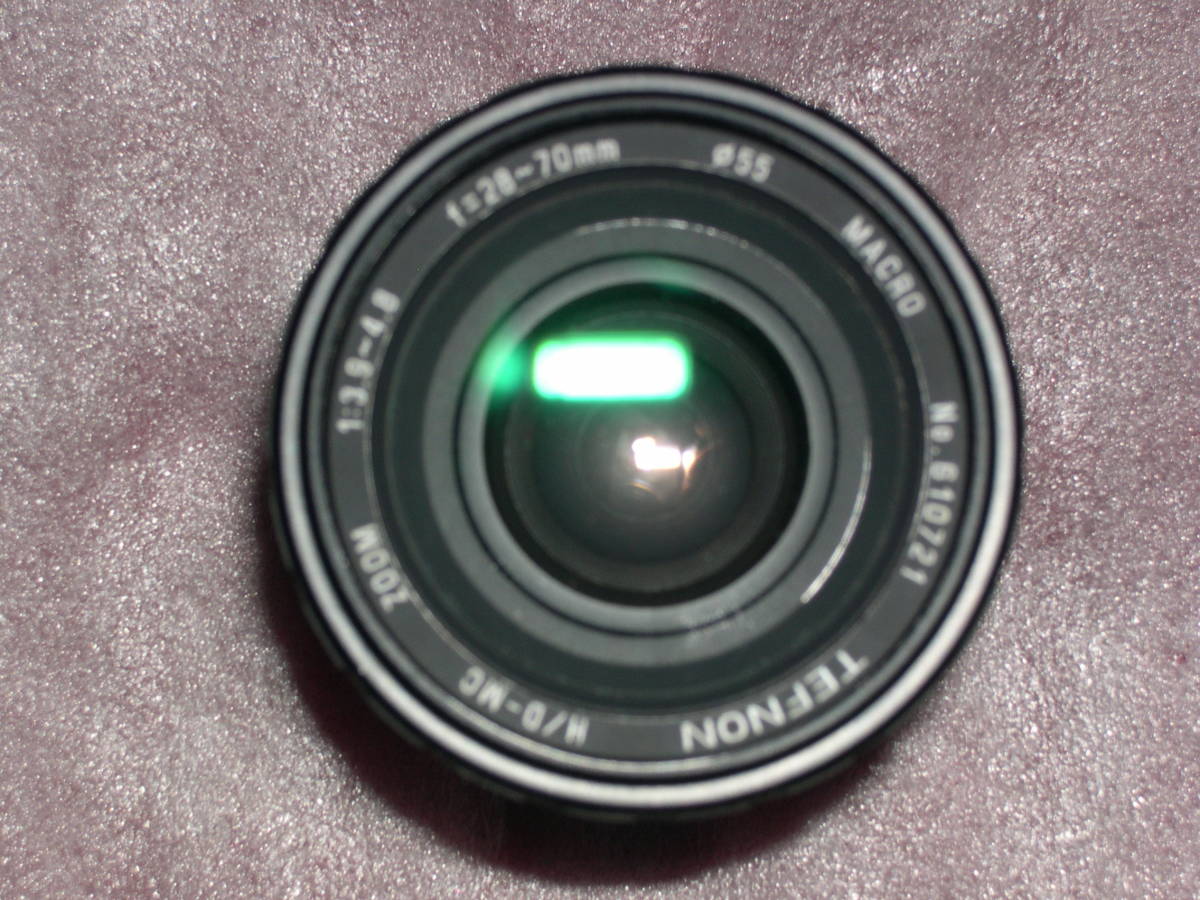 TEFNONのズームレンズ 1:3.9〜4.8 f=28~70mm 55-