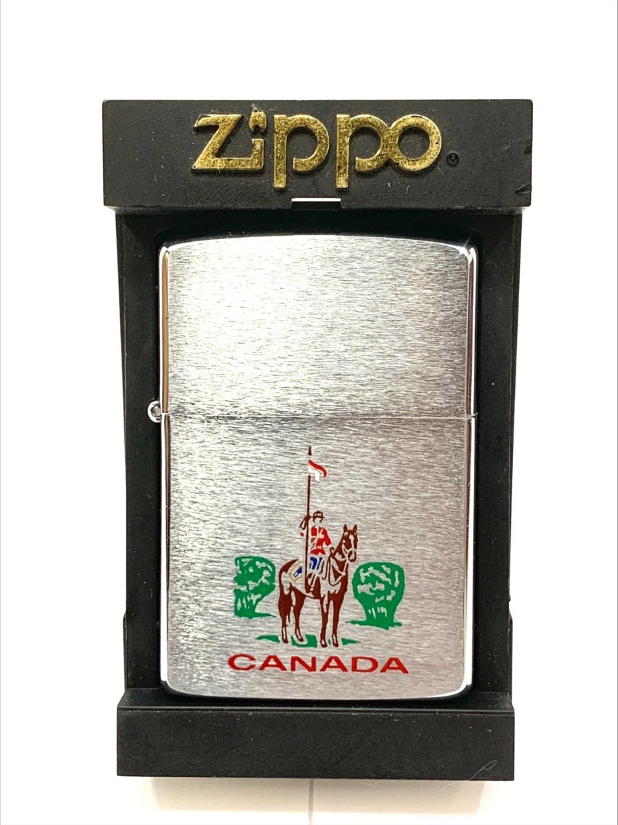尾崎アナ 1円 Zippo ジッポー ライター Canada カナダ 19年製 喫煙具 ケース付 火花確認済 レア 4192 直売ショッピング Rajagiriviswajyothi Org