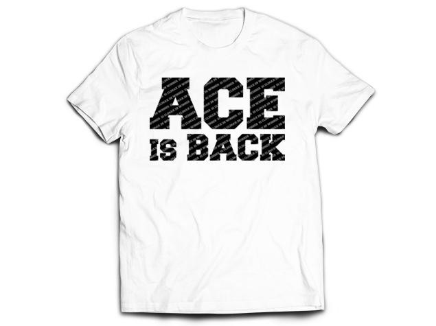 新日本プロレス 棚橋 G1優勝 記念 ACE is BACK Tシャツ XL 新日 新日本 エース 棚橋弘至 IWGP 東京ドーム 応援に_画像1