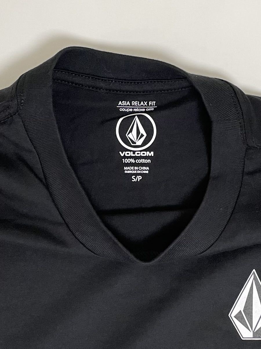 VOLCOM ボルコム AF632100BLK① メンズ Lサイズ ロングTシャツ ロンティー 長袖T ブラック色 ロゴ Logo ヴォルコム 新品 即決 送料無料の画像6