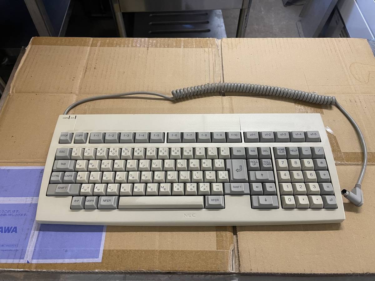 ヤフオク! - 【PC-9801】 NEC純正 PC-98用 キーボード