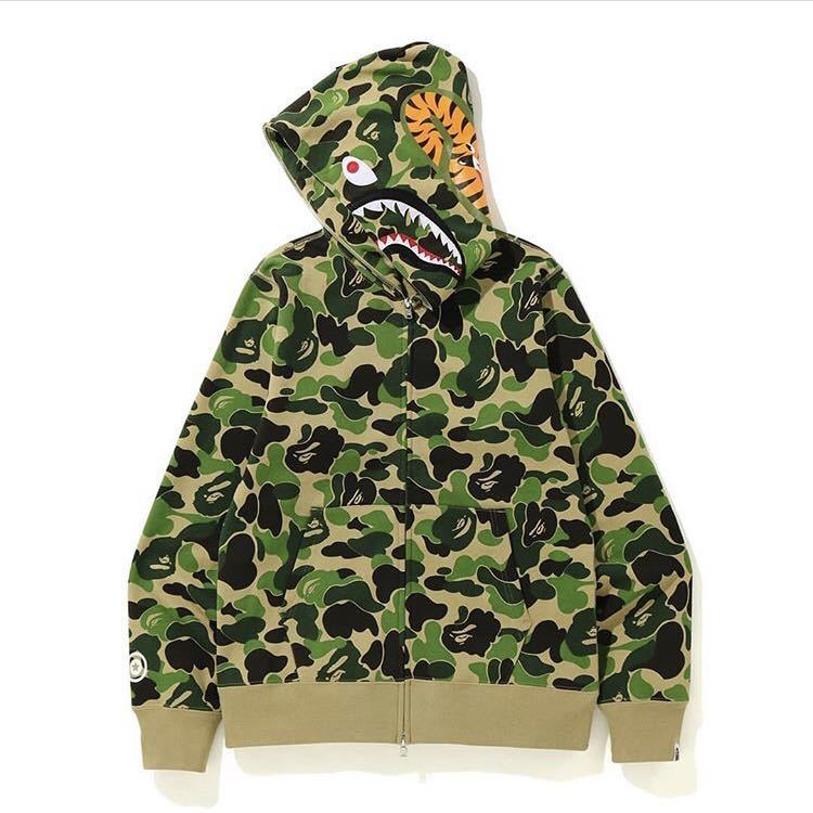 超綺麗 A BATHING APE BAPE ABC CAMO SHARK HOODIE アベイシング 超綺麗 A BATHING APE BAPE ABC CAMO SHARK HOODIE アベイシング