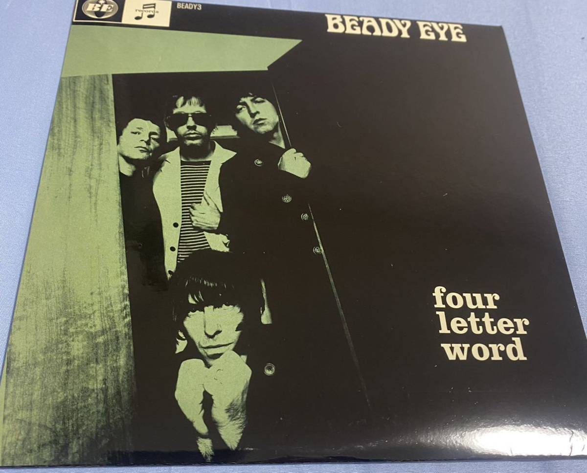 BEADY EYE 7インチ レコード シングル Four Letter Word 新品 シリアル