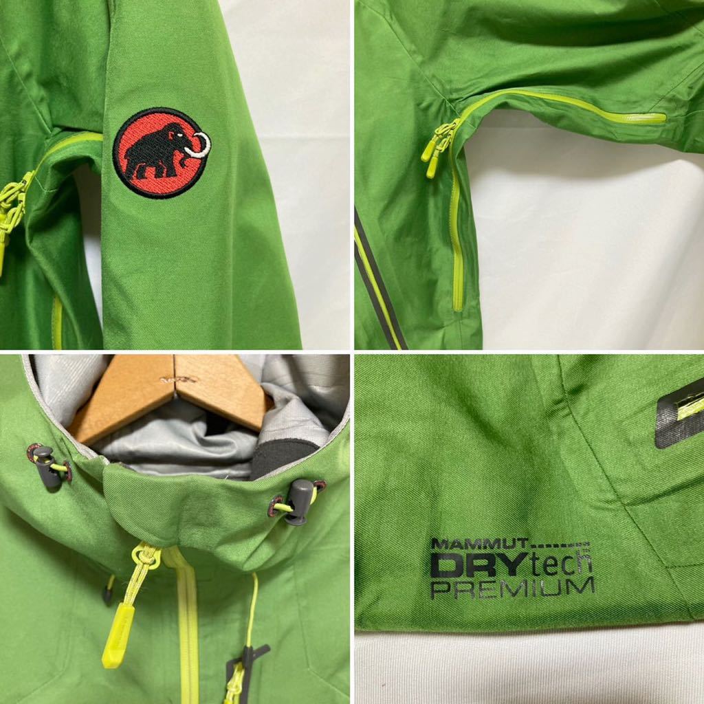 MAMMUT Masao Jacket DRYtech Premium treetop マムート MAMMUT Masao Jacket DRYtech Premium treetop マムート