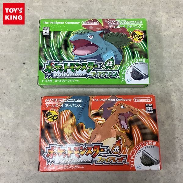 1円 ゲームボーイアドバンス ソフト ポケットモンスター リーフグリーン ファイアレッド ワイヤレスアダプタ付 その他 売買されたオークション情報 Yahooの商品情報をアーカイブ公開 オークファン Aucfan Com