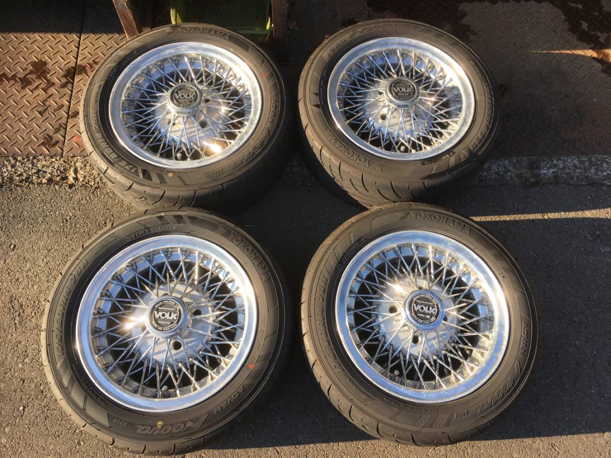ヤフオク! - RAYS VOLK ワイヤーホイール 14インチ 6J 1...