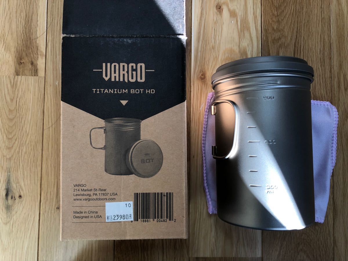 タイムセール!】 新品 Vargo BOT ハンドル無し チタン製 バーゴ