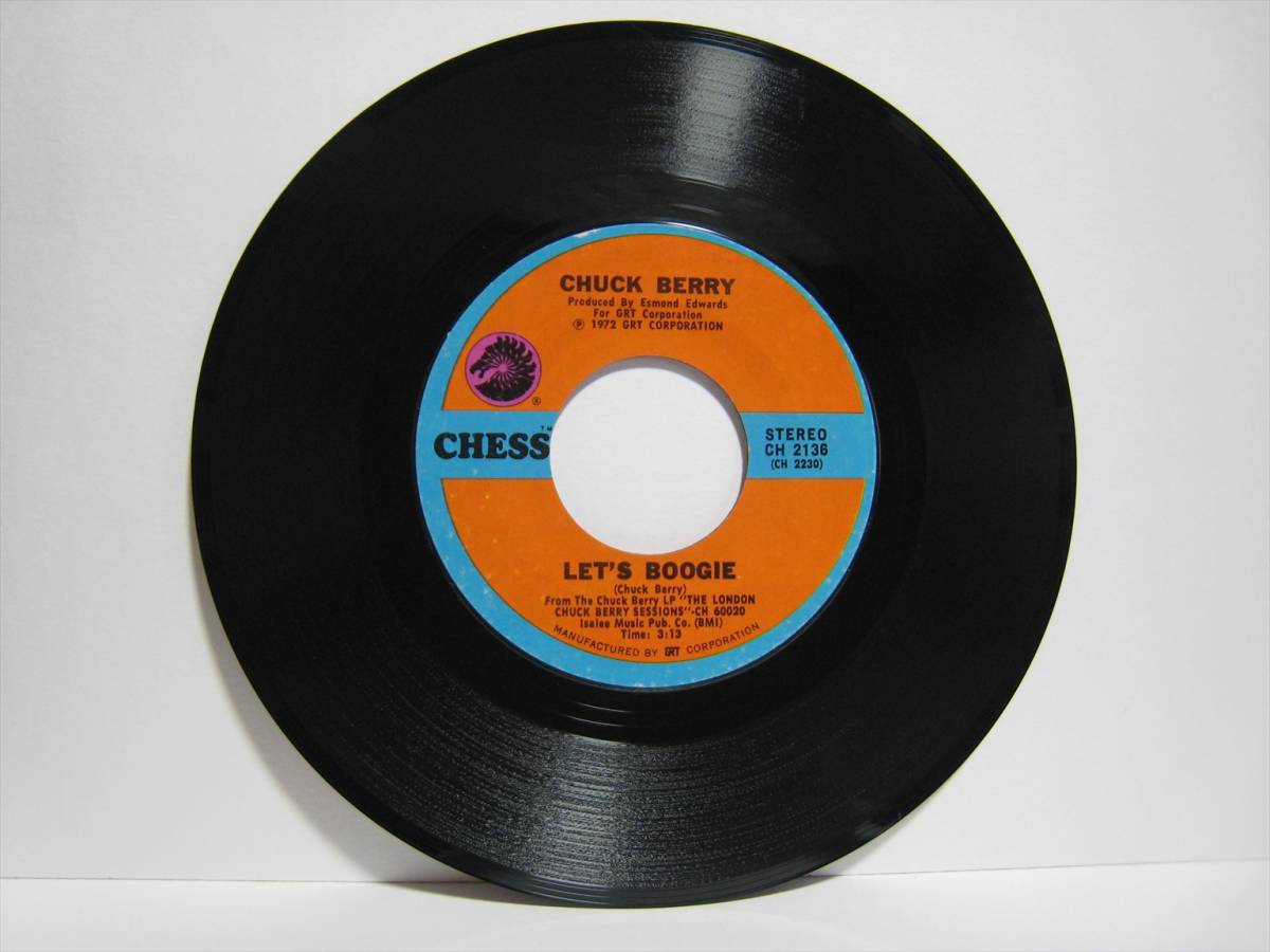 【7”】 CHUCK BERRY / REELIN' & ROCKIN' US盤 チャック・ベリー リーリン・アンド・ロッキン_画像4