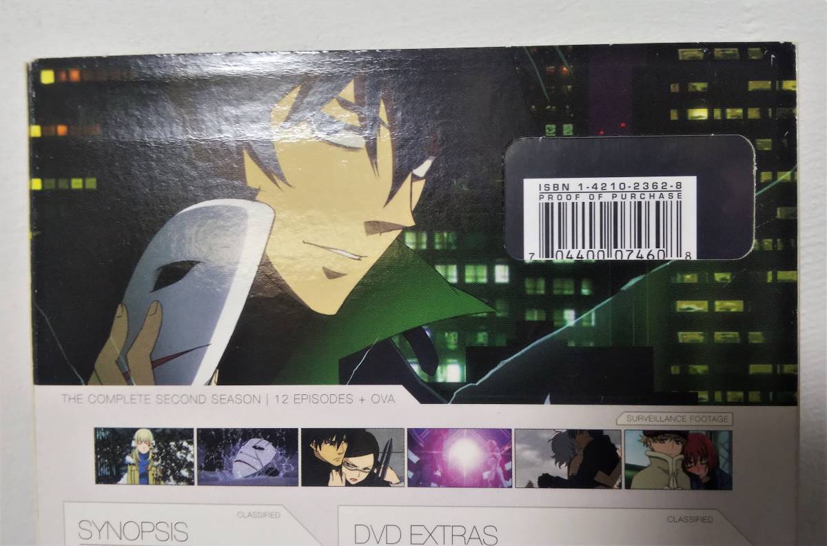 Blu-ray DTB Darker Than Black 流星の双子 第2期 　海外版 BD ブルーレイ 2枚組 DVD 3枚組 セット_画像4