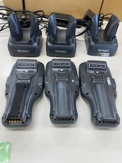 KEYENCE ハンディターミナル BT-W155 3台 KEYENCE ハンディターミナル BT-W155 3台