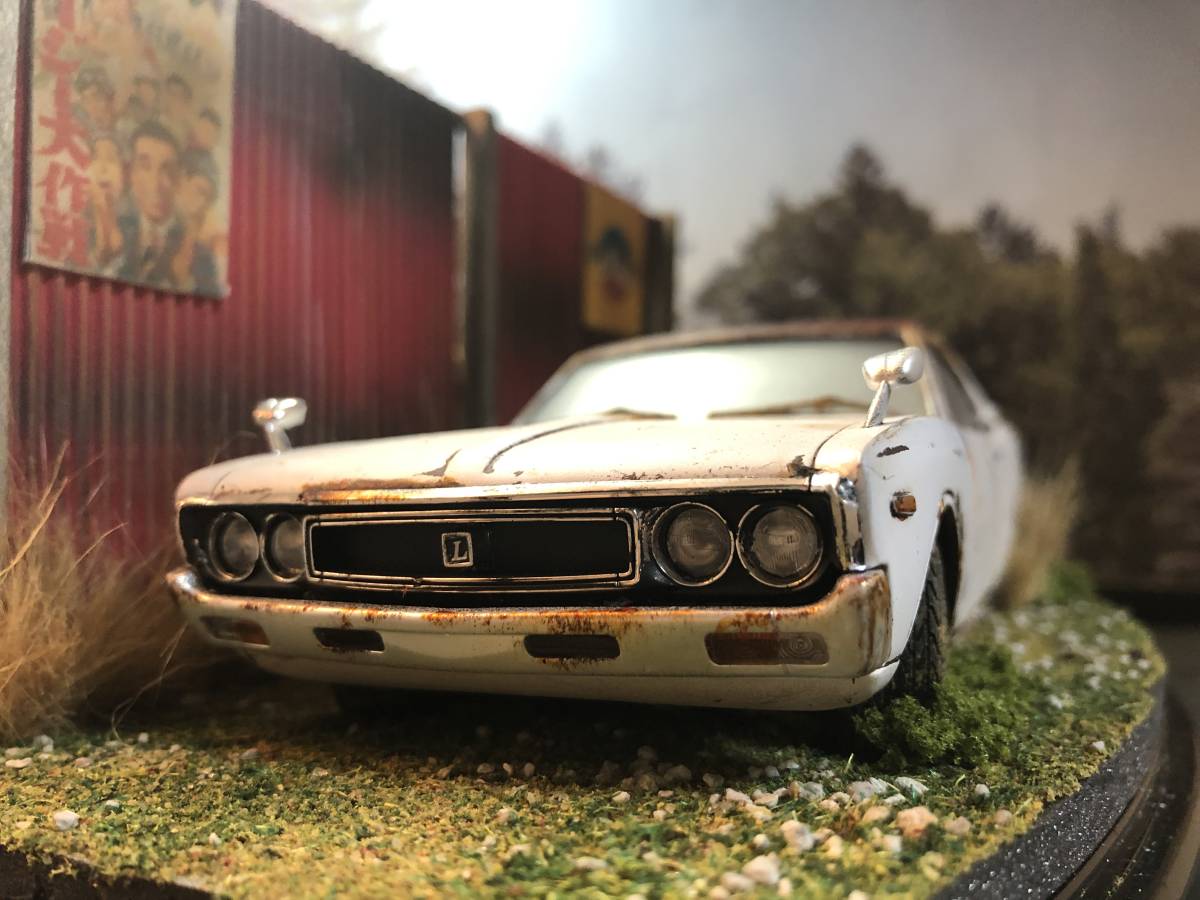 Yahoo!オークション - 昭和レトロな風景 1/24 ニッサン ローレル Yahoo!オークション - 昭和レトロな風景 1/24 ニッサン ローレル